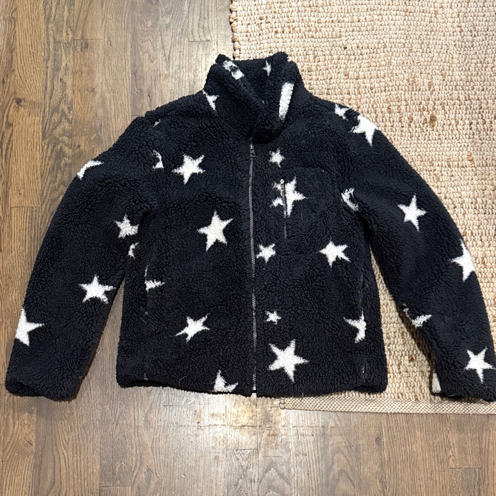 Black Star Pattern Jacket